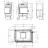 Стальная каминная топка Spartherm Global 2R 68/48